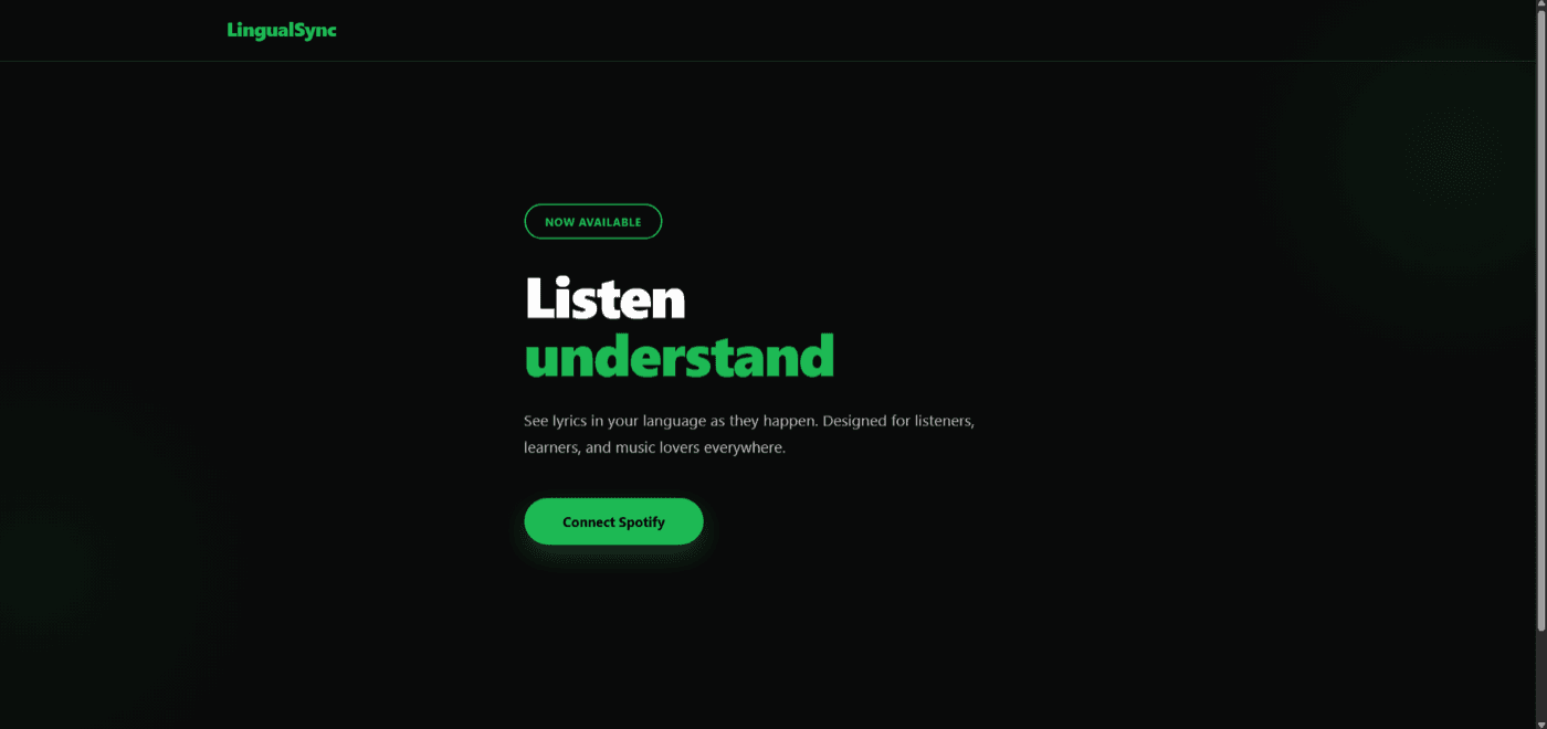 LingualSync. — project screenshot